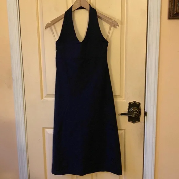 Patagonia Halter Dress Keyhole Back Size S Black Patagonia Halter Dress Keyhole Back Size S Black
